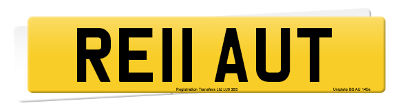 Registration number RE11 AUT